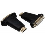 M HDMI TO F DVI Pro.fi.con golden plated Dual link digital adaptor, άριστης ποιότητας επίχρυσος μετατροπέας σύνδεσης ψηφιακού σήματος θηλυκού (24+1) σε HD αρσενικό